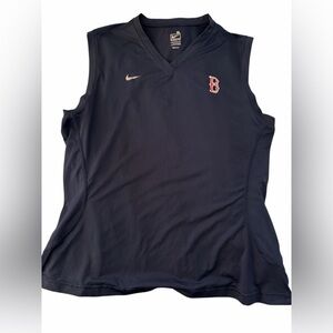 Nike DriFit Women's Navy Sleeveless Boston Red Sox Tank NWOT